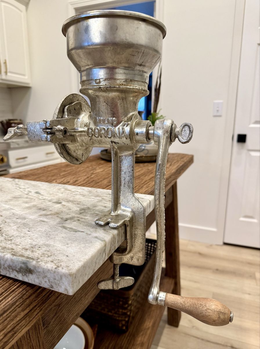 Vintage Corona Hand Crank Corn Mill