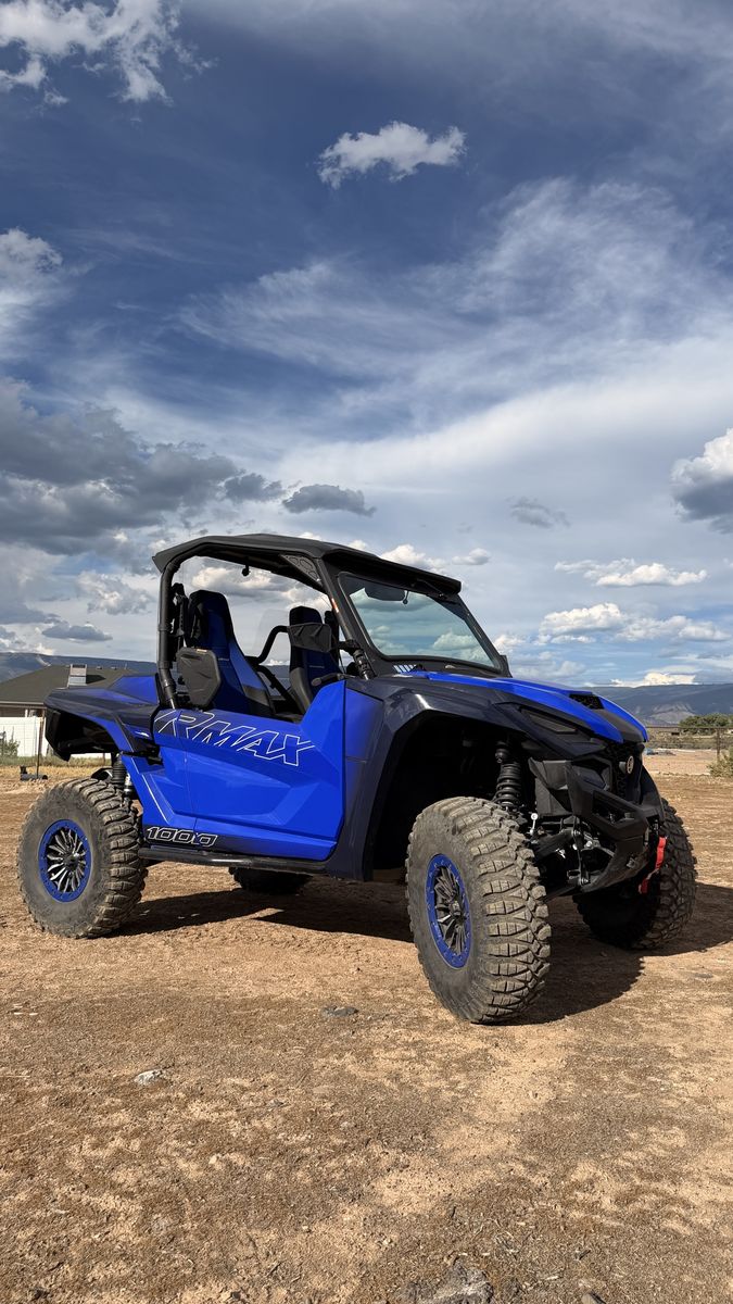 Yamaha Wolverine RMAX 1000 Side-by-Side UTV Blue - Excellent Condition 500 miles with warranty and accessories