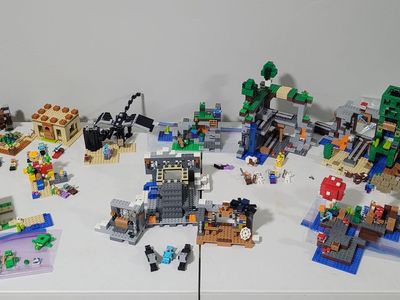 Lego Minecraft lot all for $300