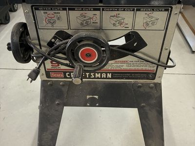Craftsman 10 Inch Table Saw
