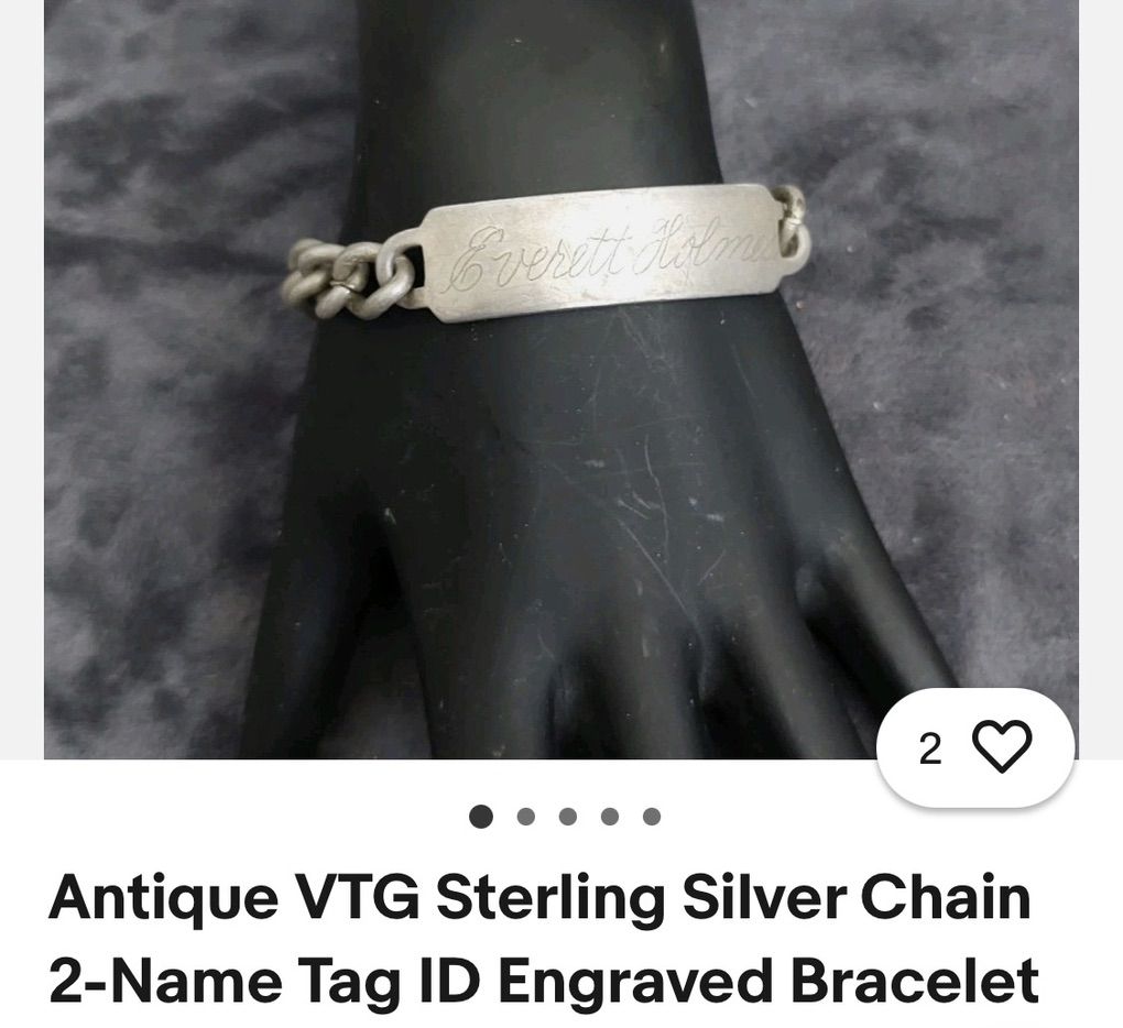Reward Lost iD Bracelet (The Angst Burns)