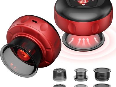 2-Pack Electric Cupping Massager Set with Heat