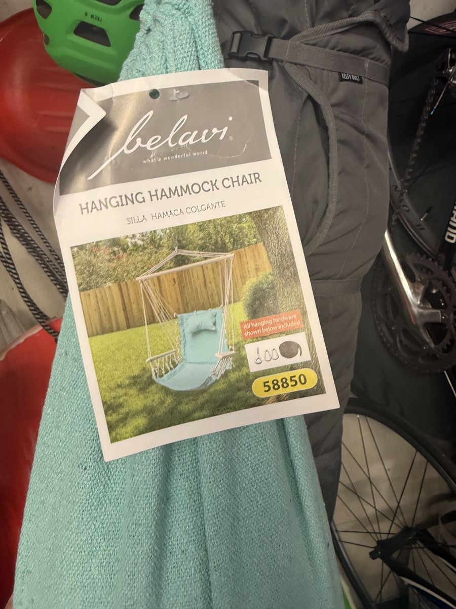 Hanging Hammock Chair NEVER USED