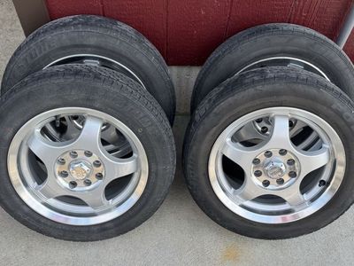 165 65 R14 MB5 Alloy Rims and Bridgestone Tires