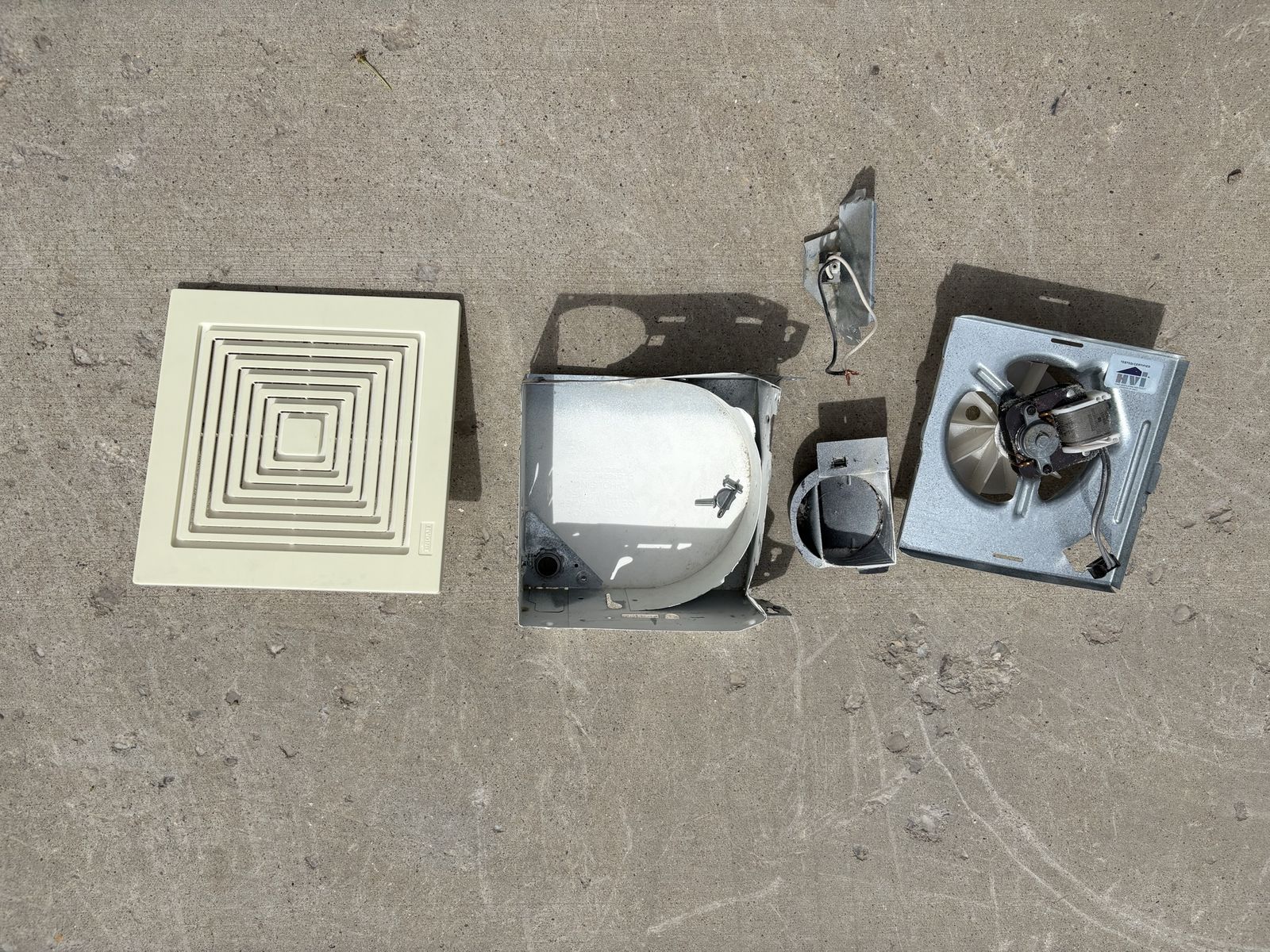 Used Working Exhaust Fan