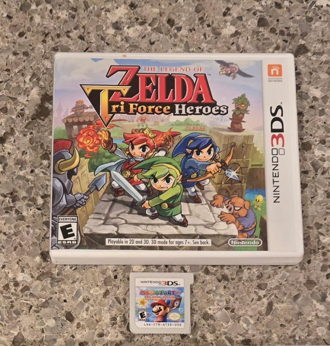 Zelda Tri Force Heroes for Nintendo 3ds~! Trades considered!