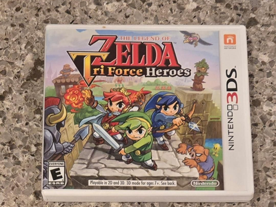 Zelda Tri Force Heroes for Nintendo 3ds~! Trades considered!
