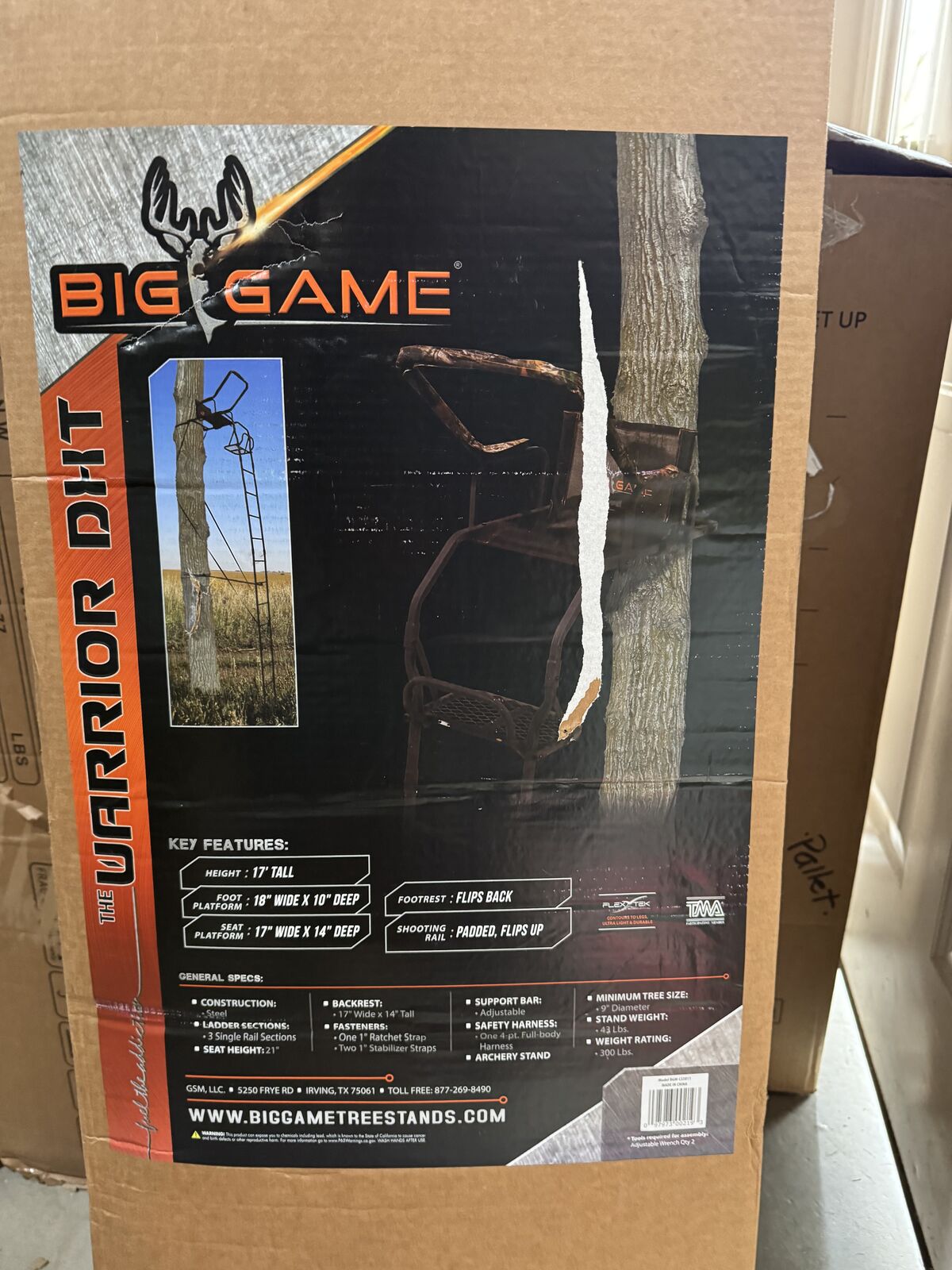 Big Game Warrior DXT Ladderstand