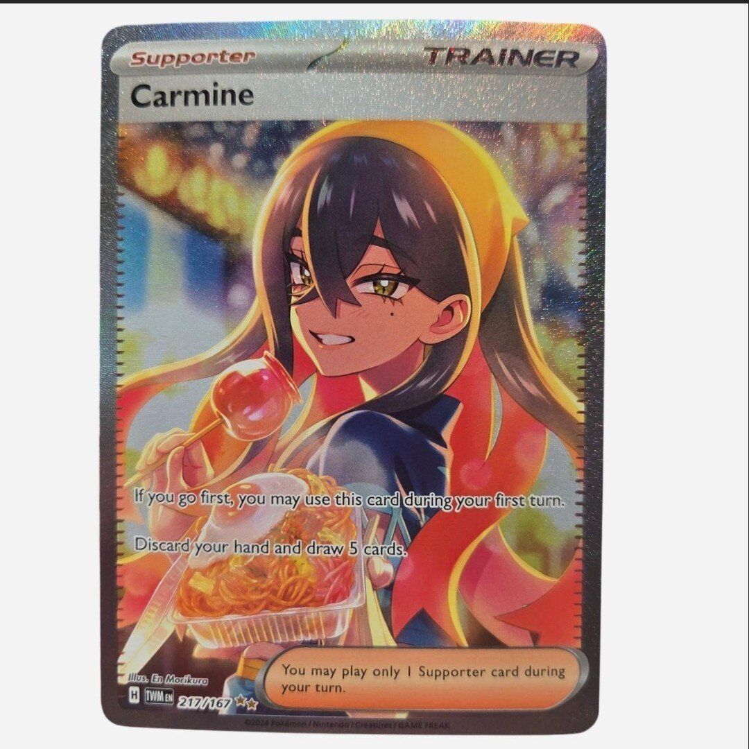 carmine (special illustration) Pokémon card