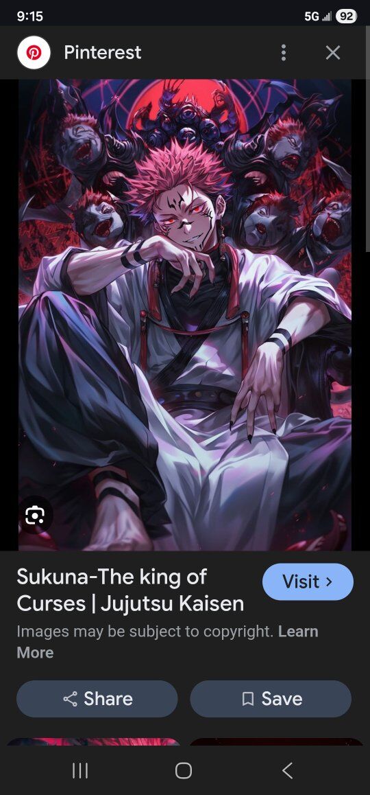 Sukuna cosplay 2 costumes