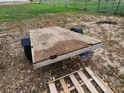 4x8 tilt trailer