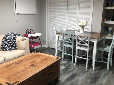 2 bedroom 1 bath Basement for rent. 1 Block from UVU