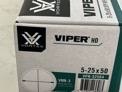 Vortex Viper HD 5-25X50