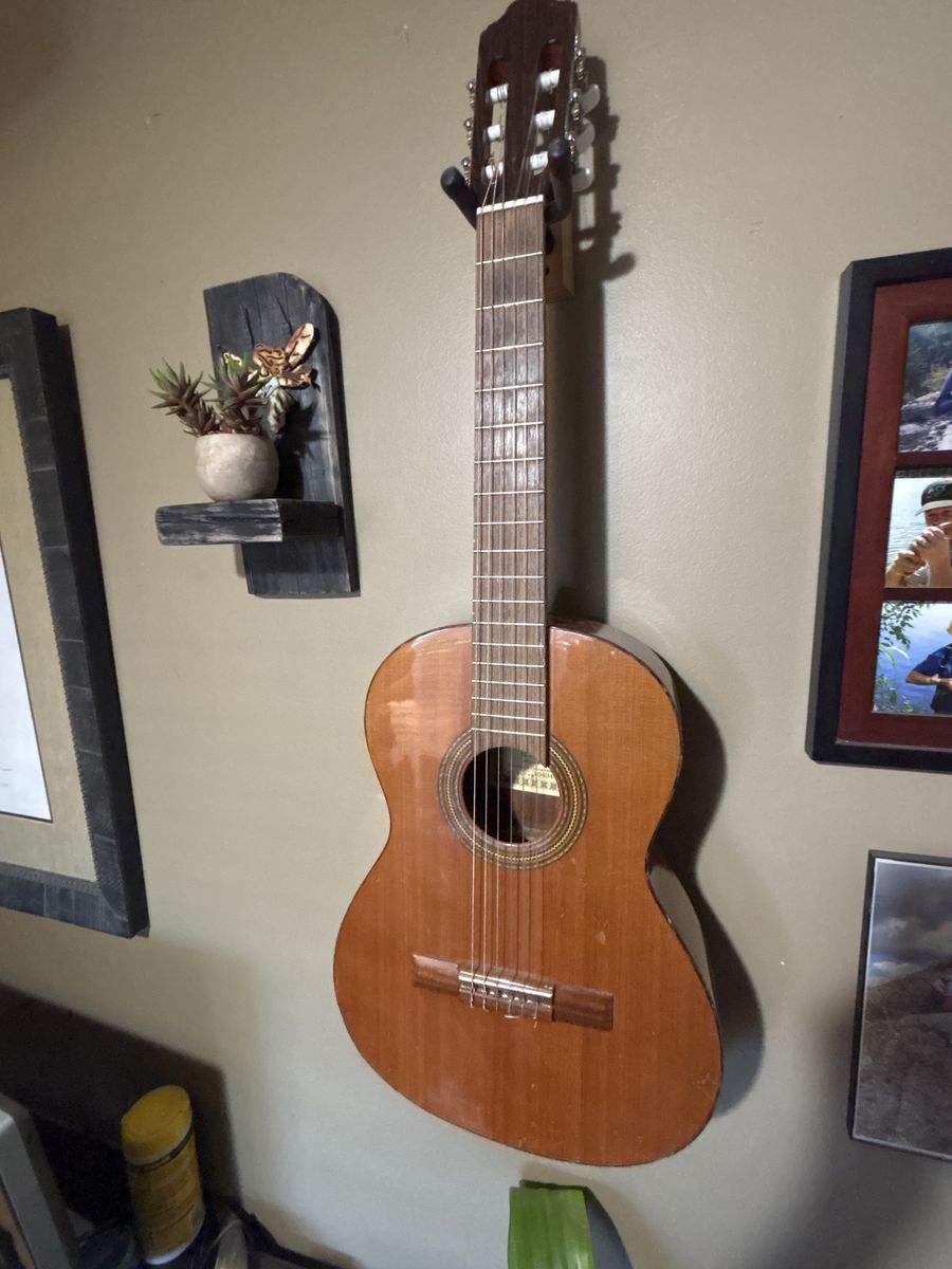Spanish parlor guitar. 