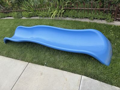 Thick industrial 10’ playground swingset wave slide only