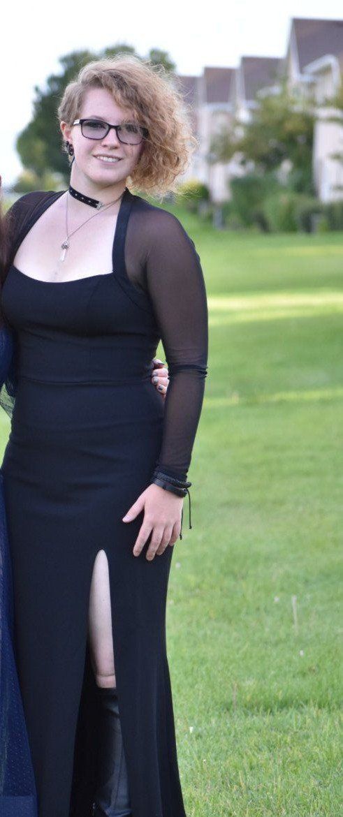 Black Slim Dinner Dress