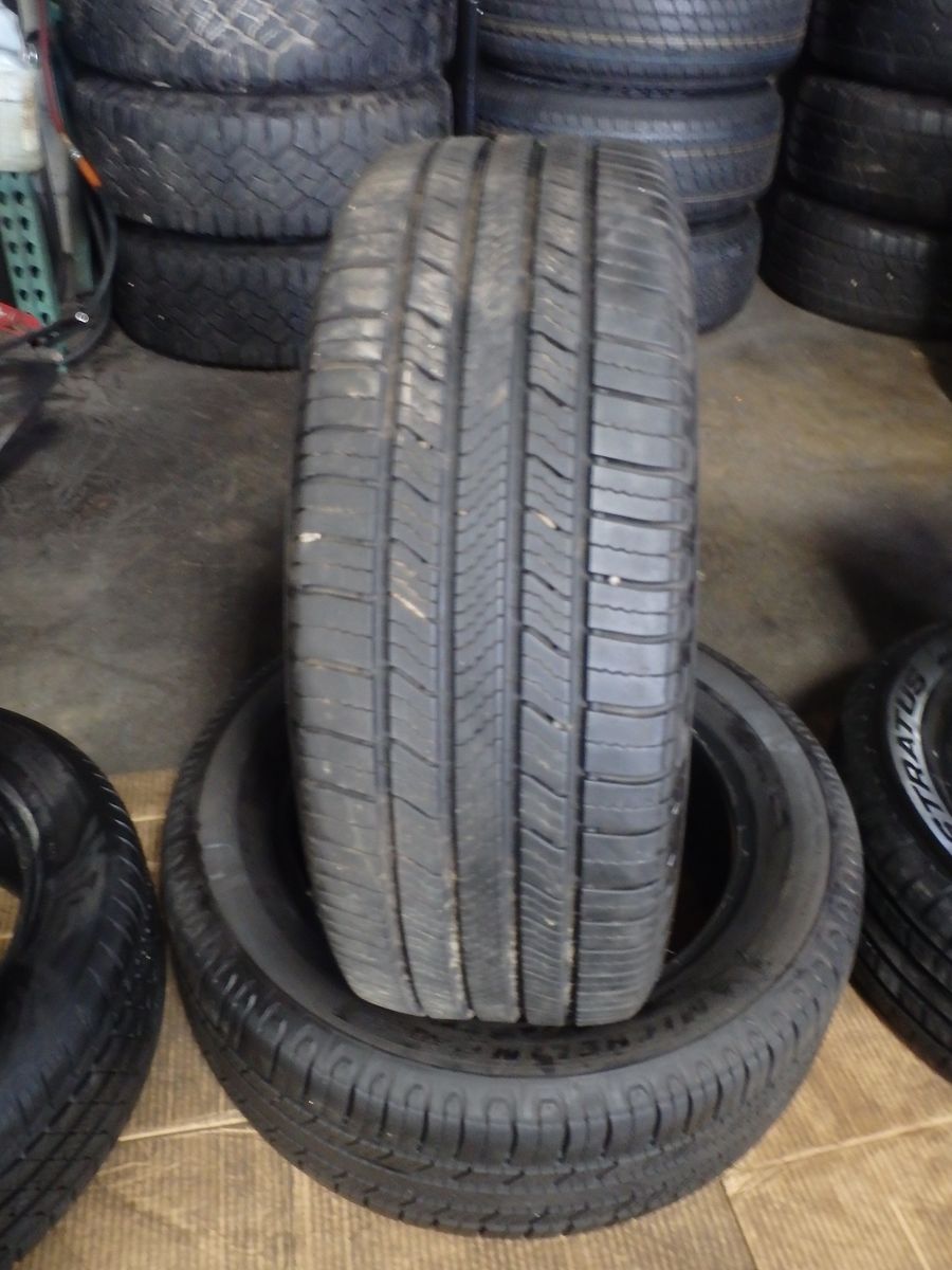 235/55R18 MICHELIN DEFENDER 2 PAIR OF TWO USED TIRES