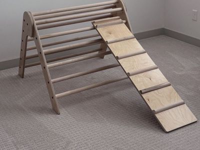 Sprout Kids Wooden Climbing Triangle & Ramp