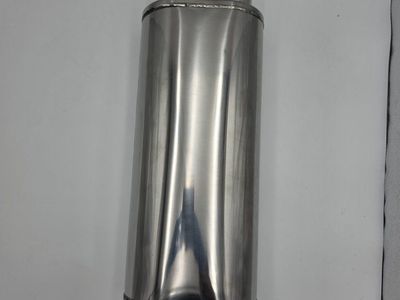 Vibrant Performance 1110 Muffler New Never Mounted 2.5 in 2.25 dual out exhaust