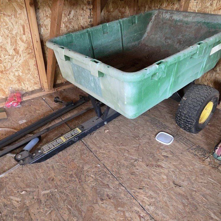 John Deere Dump Wagon/Snow Plow