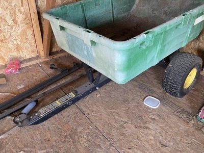 John Deere Dump Wagon/Snow Plow