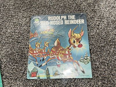 Rudolph, the red nose, reindeer record