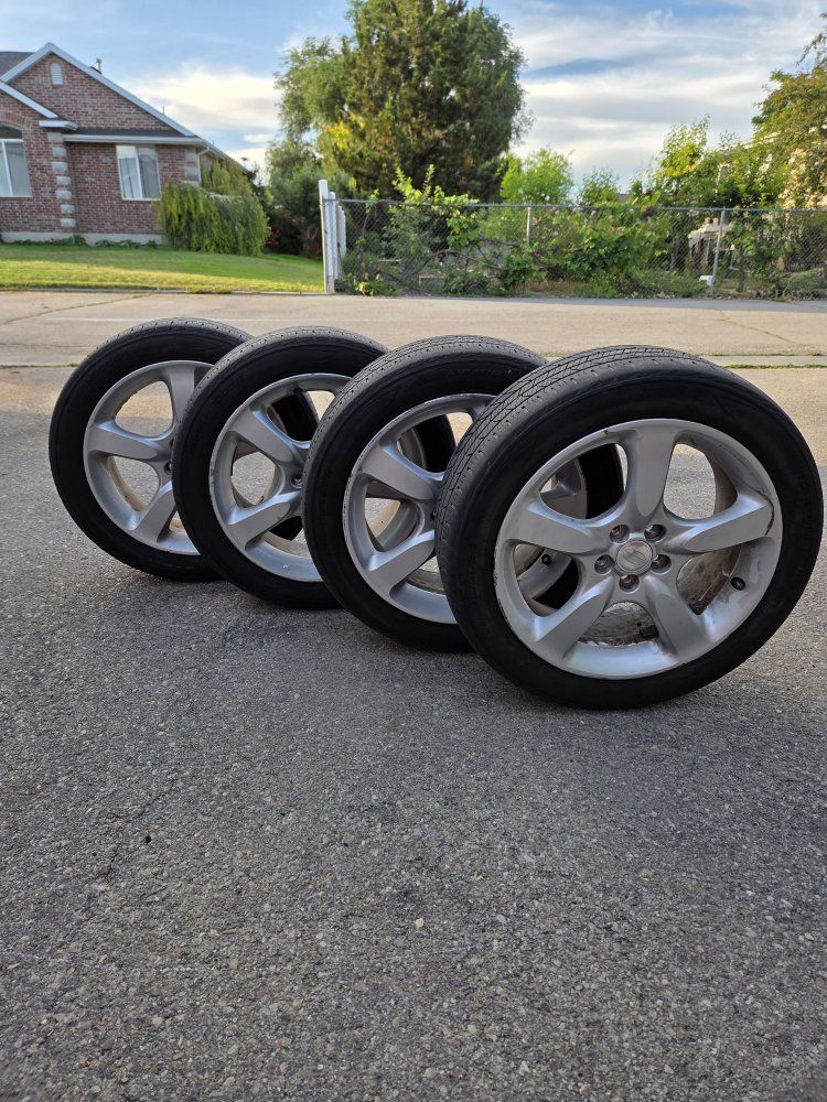 Subaru Wheels and Tires 205/50R17 Road Hugger tires 205/50/17 Subaru Legacy, Outback 5x100 bolt pattern
