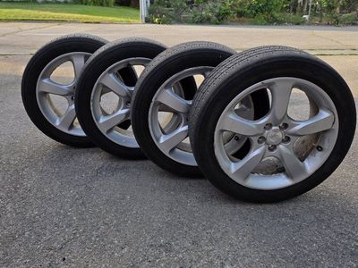 Subaru Wheels and Tires 205/50R17 Road Hugger tires 205/50/17 Subaru Legacy, Outback 5x100 bolt pattern