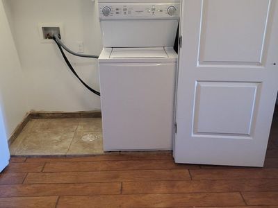Frigidaire White Stackable Washer Dryer Combo - Electric, Space-Saving Design