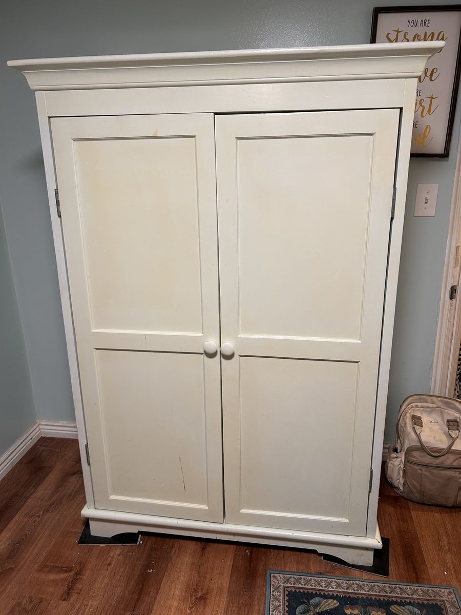 Pottery Barn armoire