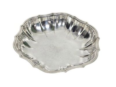 Vintage International Silver Chippendale Silverplate Fluted Serving Bowl 10.5 Inch