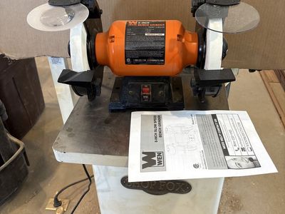 Low Speed Bench Grinder