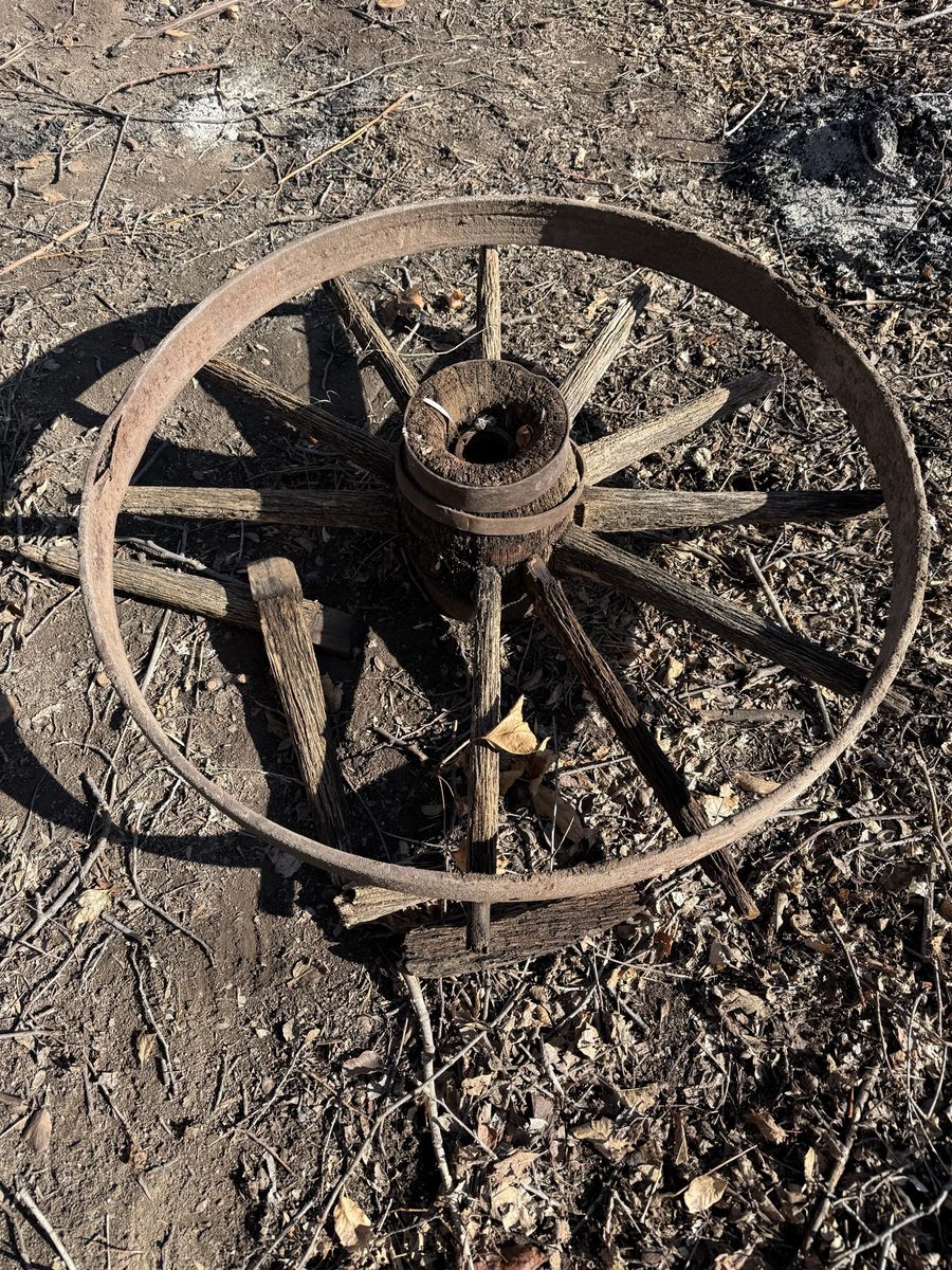 Antique Wagon Wheels