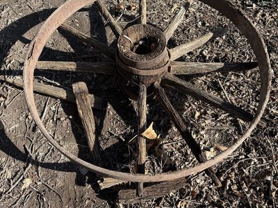 Antique Wagon Wheels