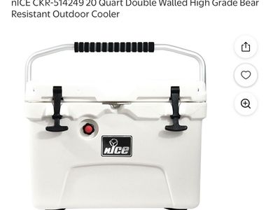N’ICE CKR-514249 20QT Bear Resistant Cooler