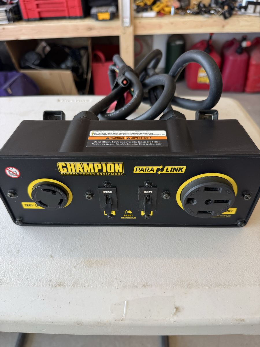 Champion 50 Amp Parallel, Link Cable
