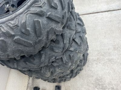 Set of 4 Maxxis Bighorn 2.0 Tires on Can-Am Rims 27x9.00R14