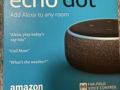 Amazon Echo Dot Smart Speaker with Alexa - New in Box, Far-Field Voice Control