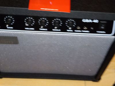 BASS AMP 40W GBA-40 Electric Bass Amplifier Black