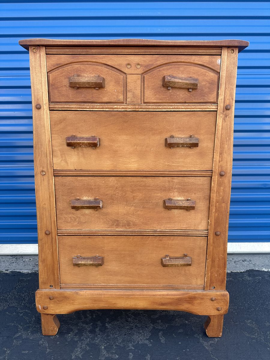 Super Cute Retro Wood Dresser