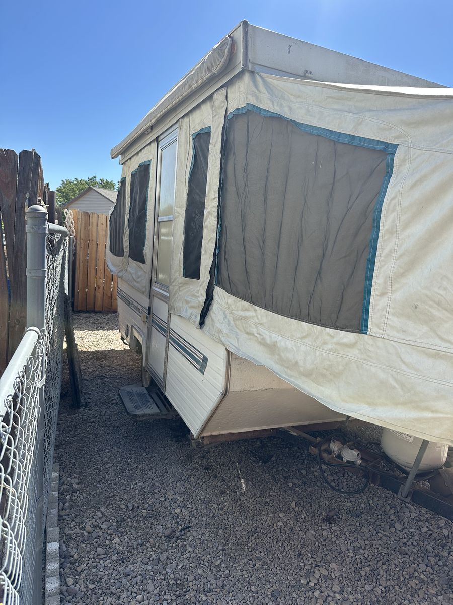 pop up camp tent trailer