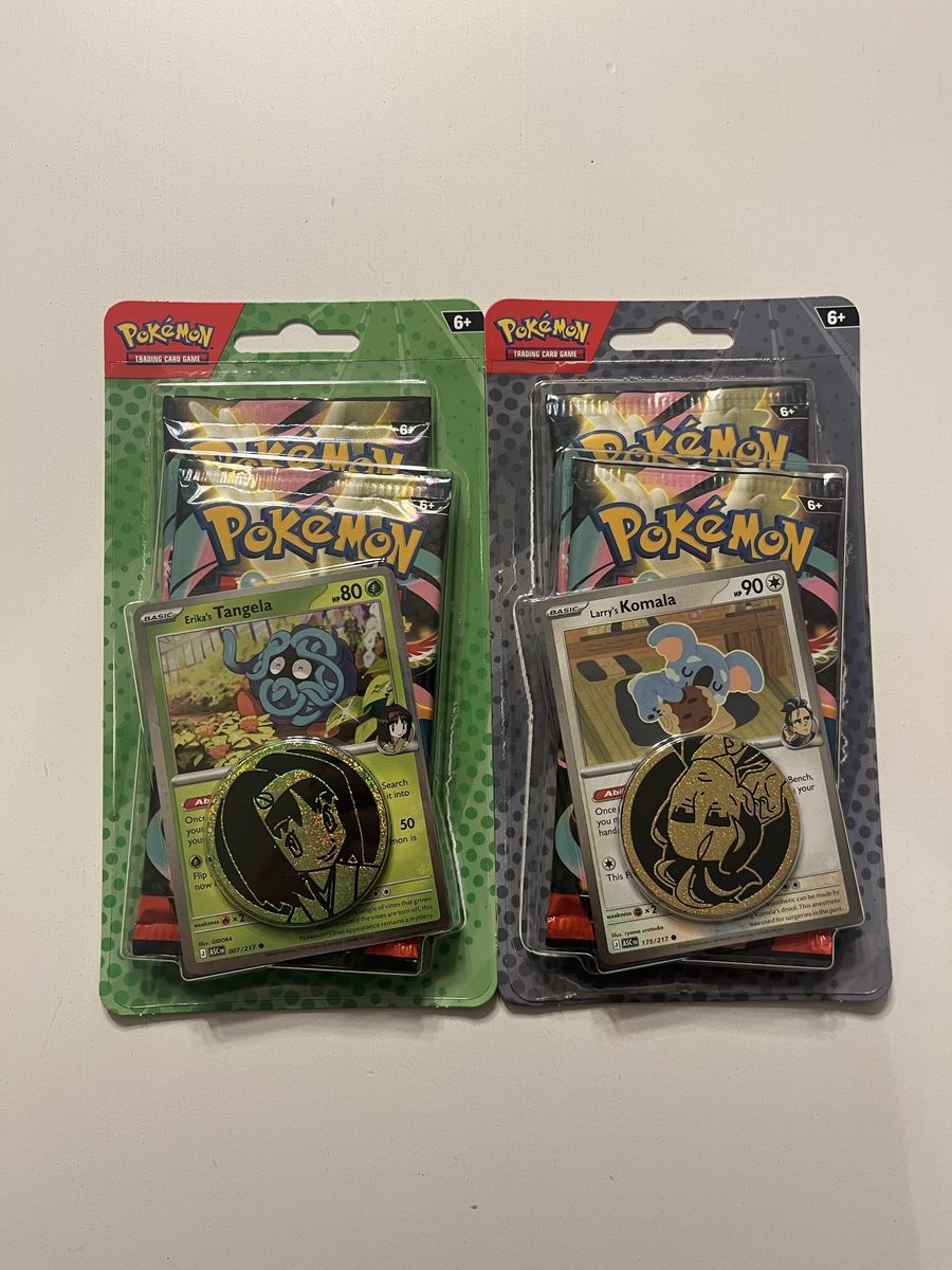 Pokémon TCG Mega Evolution Ascended Heroes Blister Packs