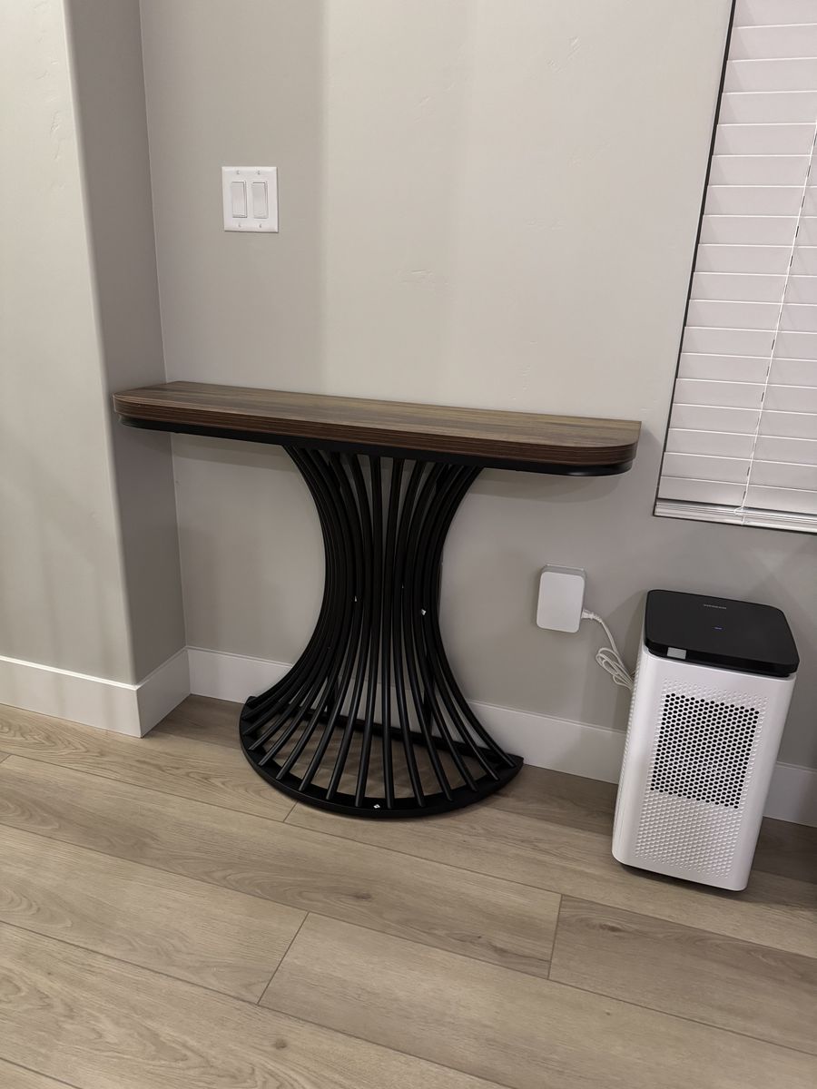 40” Industrial-Style Console Table