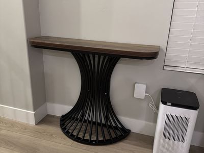 40” Industrial-Style Console Table