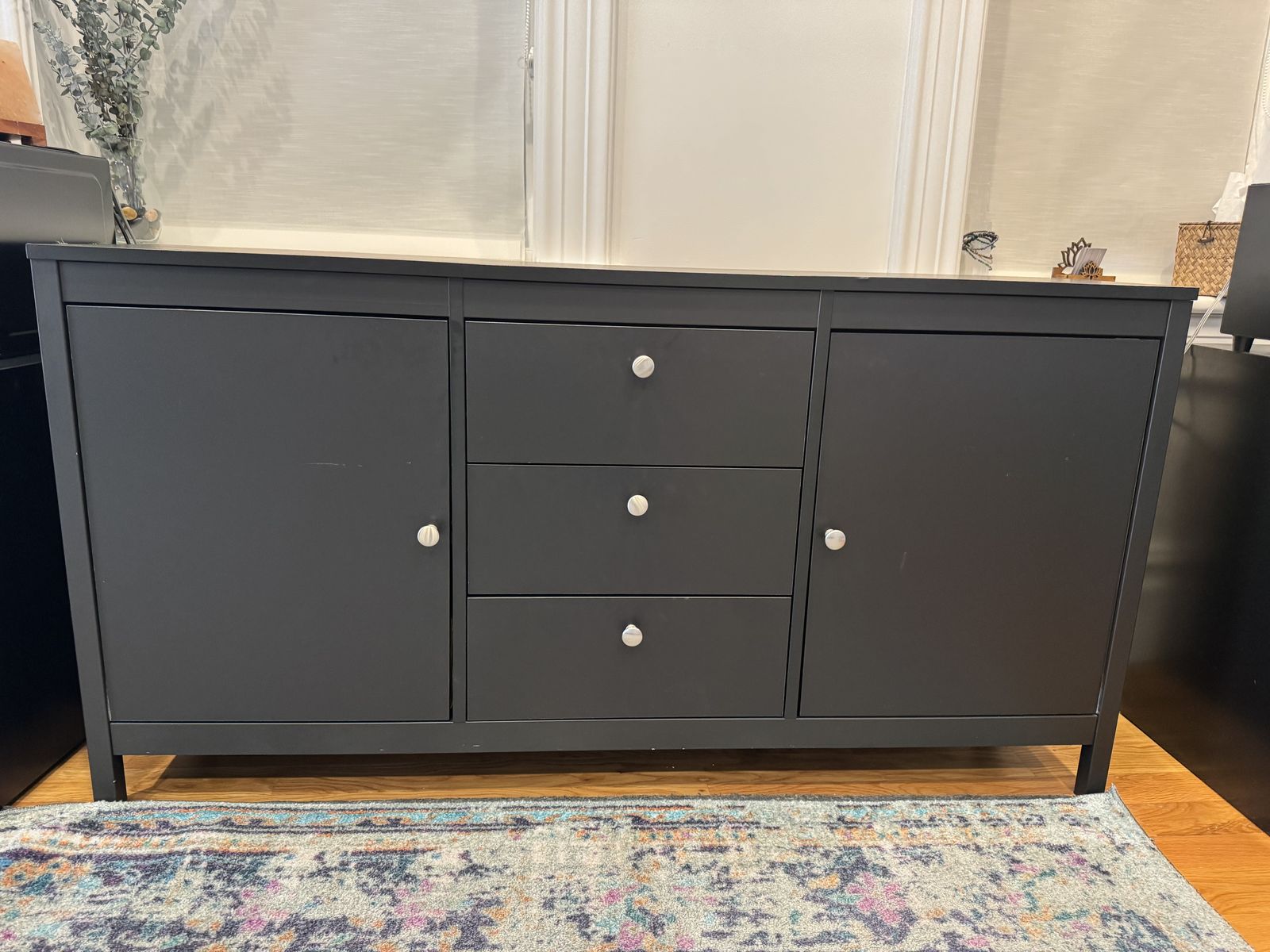McIntyre Black Sideboard Cabinet
