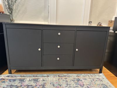 McIntyre Black Sideboard Cabinet