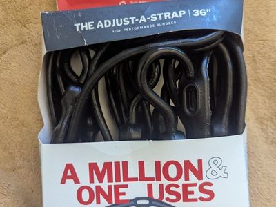 The Perfect Bungee Adjust-A-Strap 36" High Performance Bungee Cords - 4 Pack