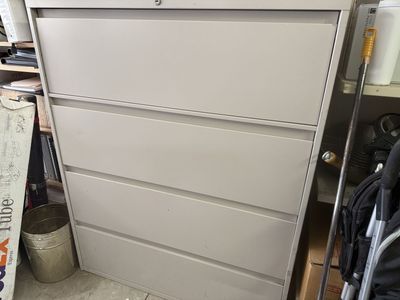 Horizontal File Cabinet Metal