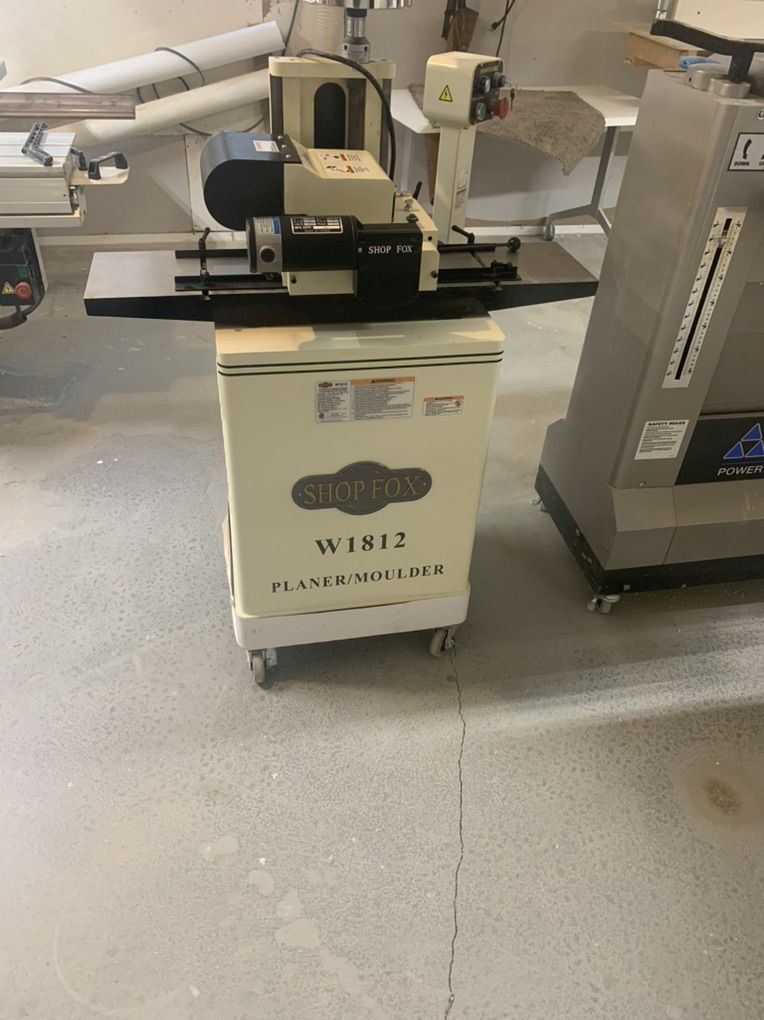 Shop Fox planer/molder