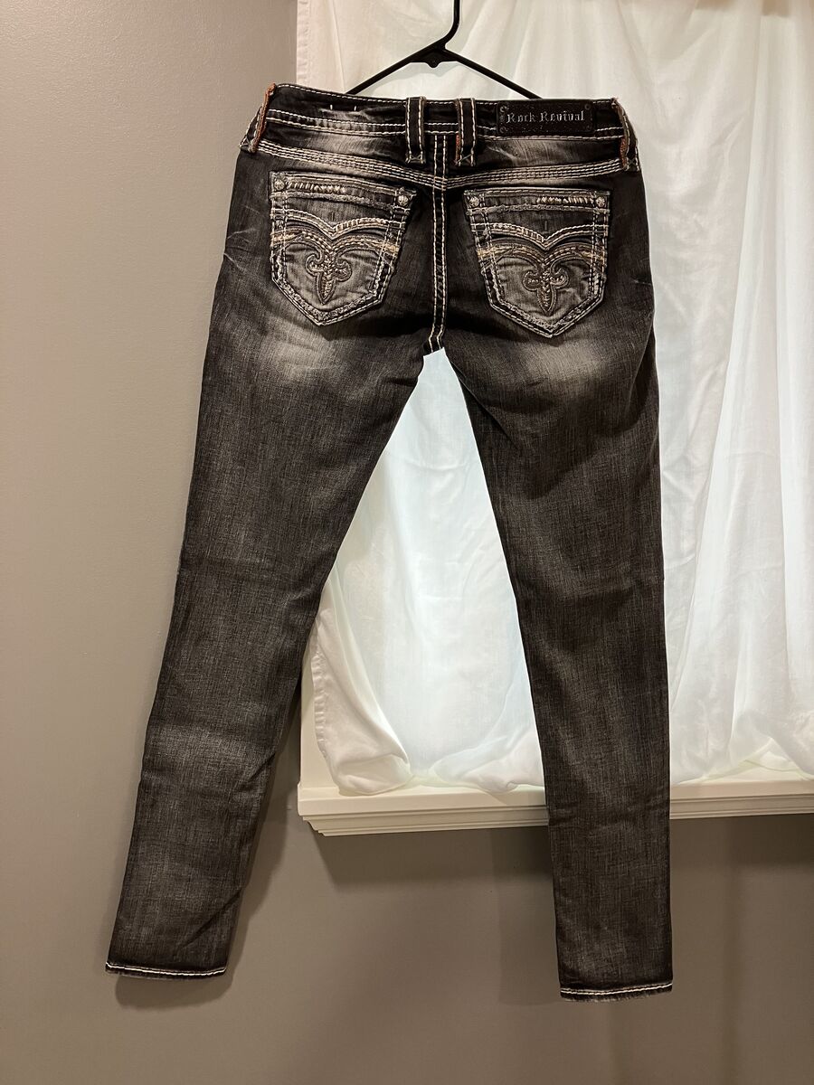 Rock Revival Lowrise Skinny Jeans 26/31L